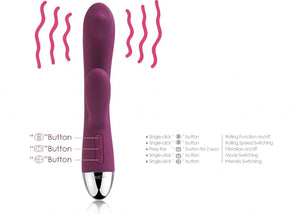 Svakom Trysta or App-Controlled Trysta Neo Interactive Rabbit Vibrator with G-Spot Ball Buy in Singapore LoveisLove U4Ria