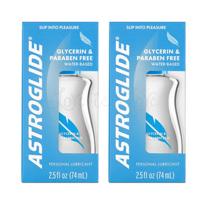 Astroglide Glycerin & Paraben Free Personal Lubricant 2.5oz 74ml (Expiry 2027)[Authorized Dealer]