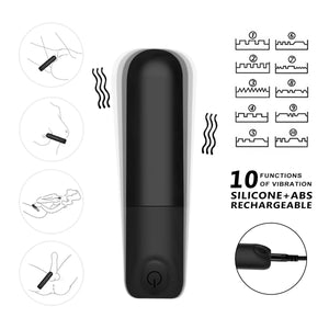 Round Pocket Bullet Vibrator Black Vibrators - Bullet & Egg  Buy in Singapore LoveisLove U4Ria