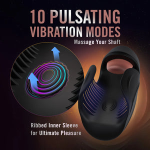 Blush M For Men Lickety Split Vibrating Penis Head Stimulator Black Male Masturbators - Vibrating Masturbators Buy in Singapore LoveisLove U4Ria