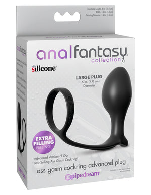 Anal Fantasy Collection Ass-Gasm Cockring Plug Beginner, Medium, Advanced or Vibrating Buy in Singapore LoveisLove U4Ria