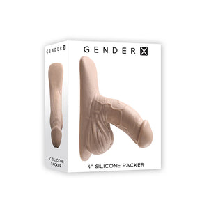 Gender X 4 Inch Silicone Packer Light or Medium or Dark Buy in Singapore LoveisLove U4Ria