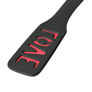 Sportsheets Leather Love or Slut Impression Paddle 12 Inch Bondage - Paddles/Spankers/Ticklers Buy Sex Toys in Singapore LoveisLove U4Ria