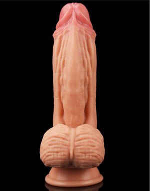 King-Sized Dual-Layered Silicone Nature Cock 10" Dildos - Large & Unique Dildos Buy in Singapore LoveisLove U4Ria