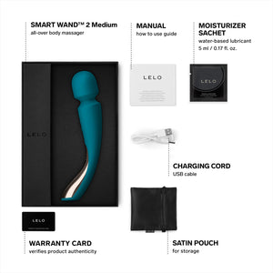 Lelo Smart Wand 2 Medium or Large Massager Buy in Singapore LoveisLove U4Ria