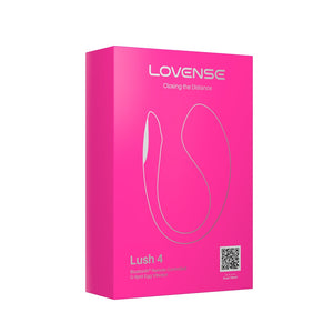 Lovense Lush 4 App-Controlled G-Spot Egg Vibrator Award-Winning & Famous - Lovense Buy Sex Toys in Singapore LoveisLove U4Ria