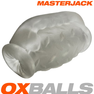 Oxballs MasterJack Heavy-Duty Grip-Handle Double Penetration Stroker For Him - Handheld Strokers Buy in Singapore LoveisLove U4Ria