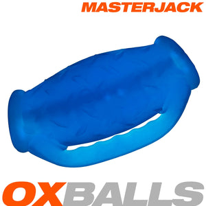 Oxballs MasterJack Heavy-Duty Grip-Handle Double Penetration Stroker For Him - Handheld Strokers Buy in Singapore LoveisLove U4Ria