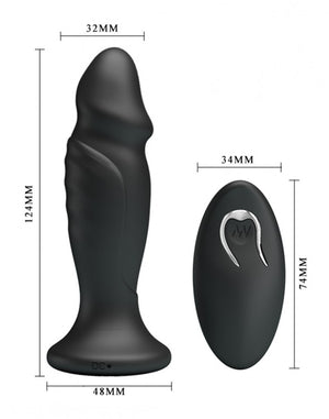 Mr. Play Remote-Controlled Vibrating Powerful Anal Plug