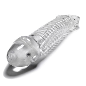 Oxballs Muscle Cock Sheath with adjustFIT Stopper Smoke or Clear For Him - Oxballs Cocksheaths Buy Sex Toys in Singapore LoveisLove U4Ria