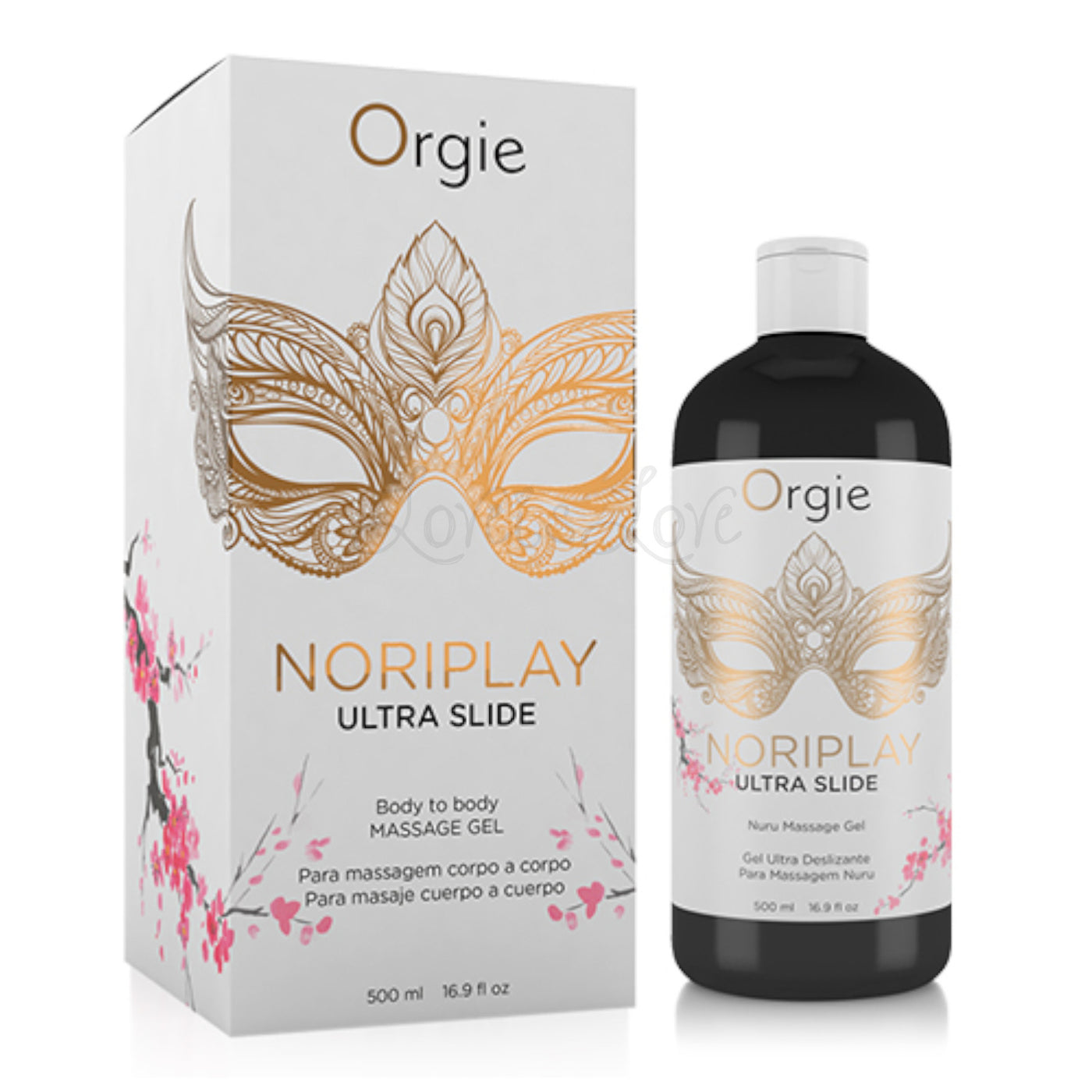 Orgie Noriplay Nuru Massage Gel Energizer or Ultra Slide 500 ML 16.9 F –  Love is Love