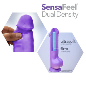 Blush Neo Dual Density Cock With Balls 6 Inch Neon Green or Neon Pink Dildos - Suction Cup Dildos Buy in Singapore LoveisLove U4ria 