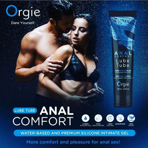 Orgie Anal Sensitive or Comfort Lube Tube Hybrid Intimate Gel 100 ML 3.4 FL OZ  Buy in Singapore LoveisLove U4Ria