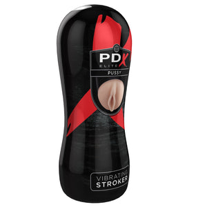 Pipedream PDX Elite Vibrating Oral or Pussy or Anal Stroker Male Masturbators - PDX Elite Pipedream Products  Buy in Singapore LoveisLove U4Ria