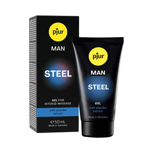 Pjur Man STEEL Gel 50 ML 1.7 FL OZ (New Packaging)