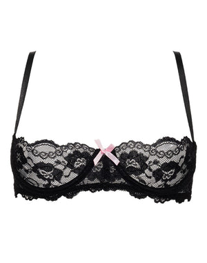 Rimba Amorable Tasteful Half Cup Bra Black RIM 1878 Buy in Singapore LoveisLove U4Ria