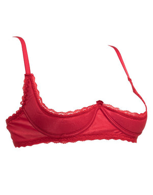 Rimba Amorable Quarter Cup Bra Red RIM 1395