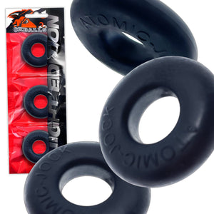 Oxballs Ringer 3-pack Cock Ring Night Edition Cock Rings - Oxballs C&B Toys Buy in Singapore LoveisLove U4Ria