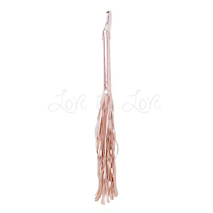 Flogger Whip with Loop 45 CM Silver or Rose Gold