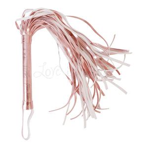 Flogger Whip with Loop 45 CM Silver or Rose Gold