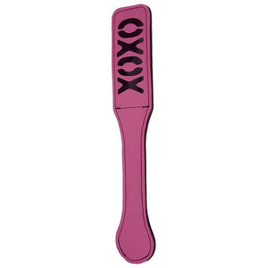 Sex & Mischief Impressions XOXO Paddle 12 Inch Black or Pink Bondage - Paddles/Spankers/Ticklers Buy in Singapore LoveisLove U4Ria