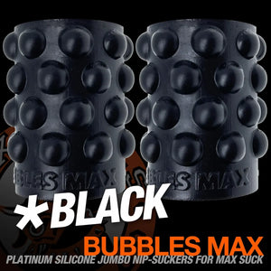 Oxballs Bubbles Max Squishy Bubble-Grip Nipsuckers Max Size Black Nipple Toys - Nipple Suckers Buy in Singapore LoveisLove U4Ria