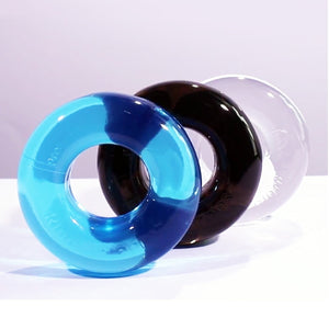 The Screaming O RingO Biggies Black or Clear or Blue Cock Rings - Stretchy Cock Rings The Screaming O  Buy in Singapore LoveisLove U4Ria