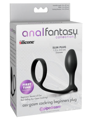 Anal Fantasy Collection Ass-Gasm Cockring Plug Beginner, Medium, Advanced or Vibrating Buy in Singapore LoveisLove U4Ria