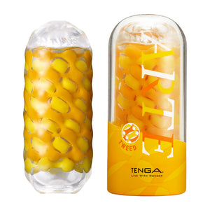 Tenga Arte Soft Gel Textured Cup Masturbator Tweed or Drape Male Masturbators - Tenga Masturbators Buy Sex Toys in Singapore LoveisLove U4Ria