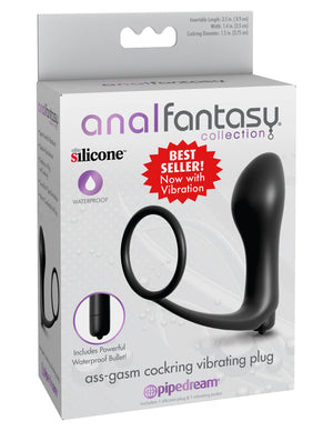 Anal Fantasy Collection Ass-Gasm Cockring Plug Beginner, Medium, Advanced or Vibrating Buy in Singapore LoveisLove U4Ria