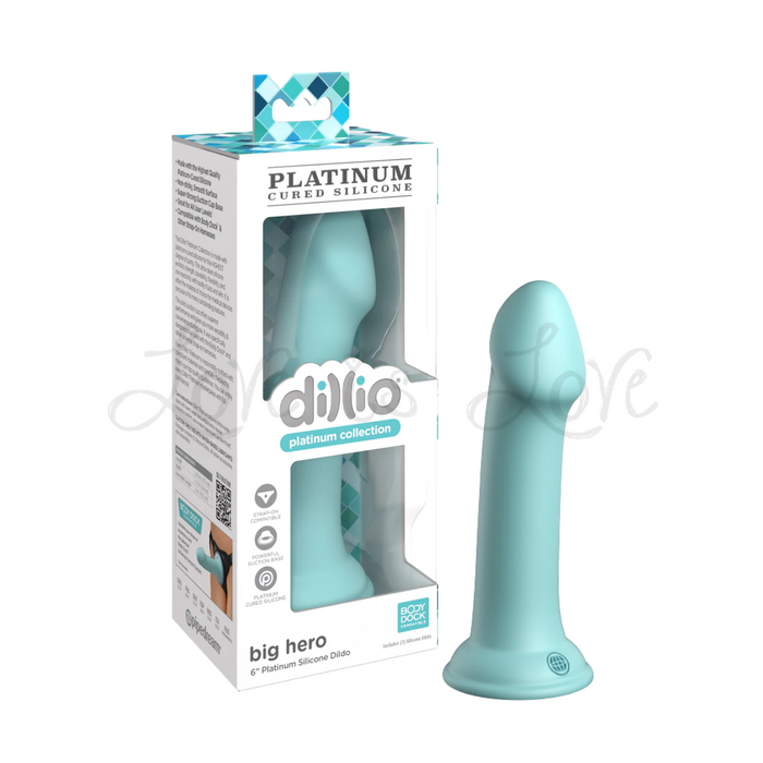 Pipedream Dillio Platinum Collection Suction Cup Dildo Big Hero 6 Inch