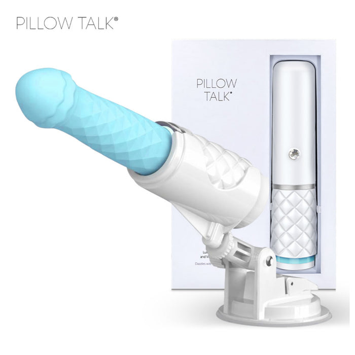 BMS Pillow Talk Feisty Hands Free Thrusting Vibrator (Last Piece in Teal)
