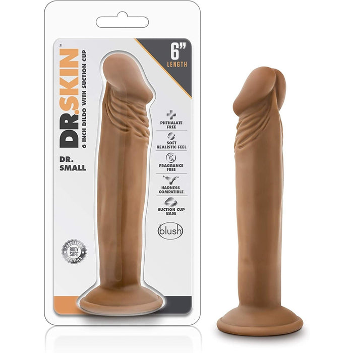 Blush Dr. Skin Dr. Small 6 Inch Dildo with Suction Cup