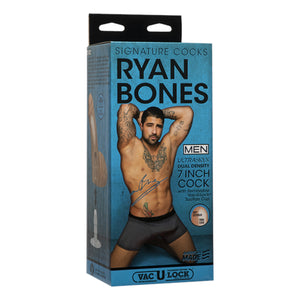 Doc Johnson Signature Cocks Ryan Bones 7 Inches ULTRASKYN Cock with Removable Vac-U-Lock Suction Cup Buy in Singapore LoveisLove U4Ria