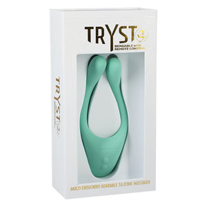 Doc Johnson TRYST V2 Bendable Multi Erogenous Zone Massager with Remote Mint  Buy in Singapore LoveisLove U4Ria 