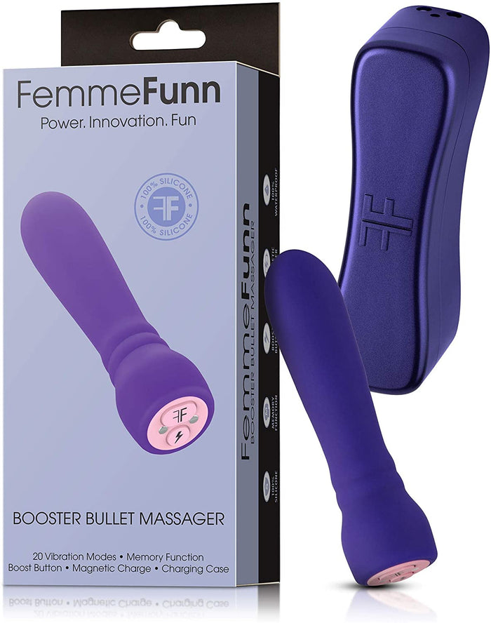 Femme Funn Booster Bullet Silicone 20 Function 4.5 Inch