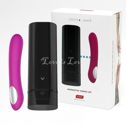 Kiiroo Onyx And Pearl 2 Couple Set Love is Love