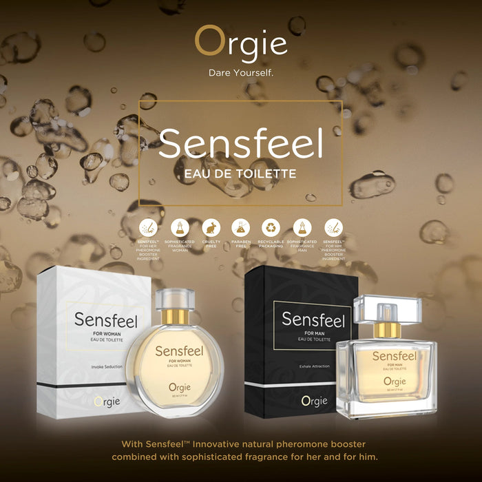 Orgie Sensfeel Seduction Pheromone For Men or Women 50 ml