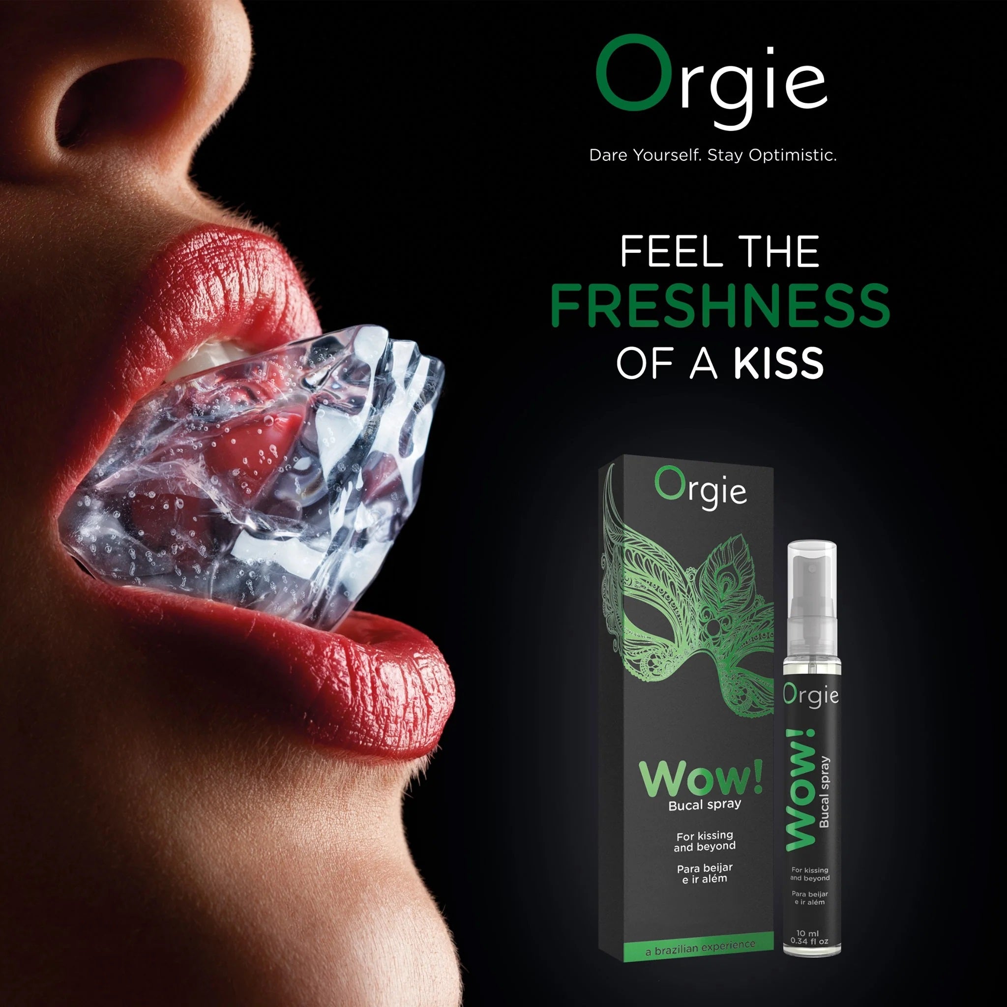 Orgie Wow! Bucal Kissing and Blowjob Arousal Spray 10ml – Love is Love