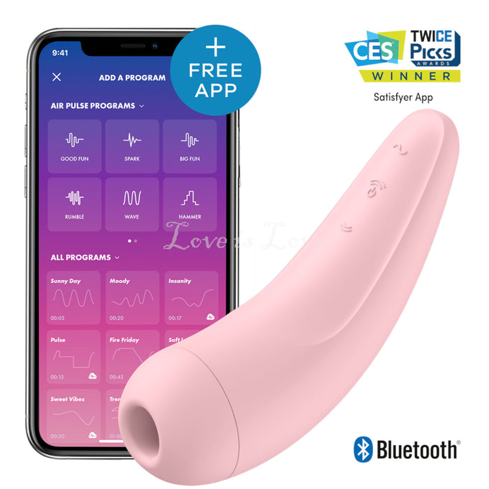 Satisfyer Curvy 2+ App-Controlled Air Pulse Stimulator