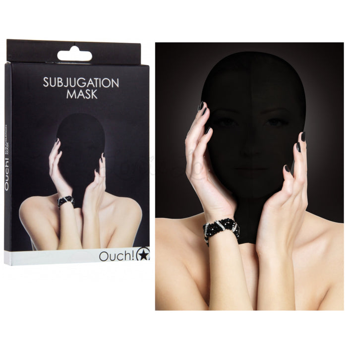 Shots Ouch! Subjugation Mask Black