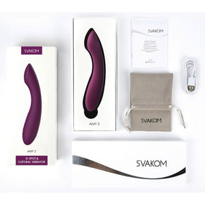 Svakom Amy 2 G-Spot and Clitoral Vibrator love is love buy sex toys in singapore u4ria loveislove