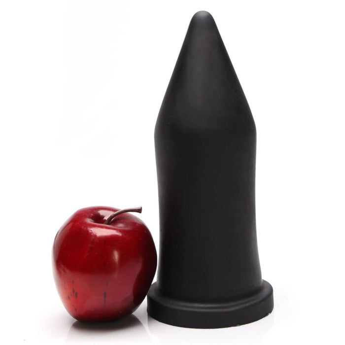 Tantus Inner Band Trainer Large Ultra-Premium Silicone 9 Inch Byron Black [Limited Time Offer]