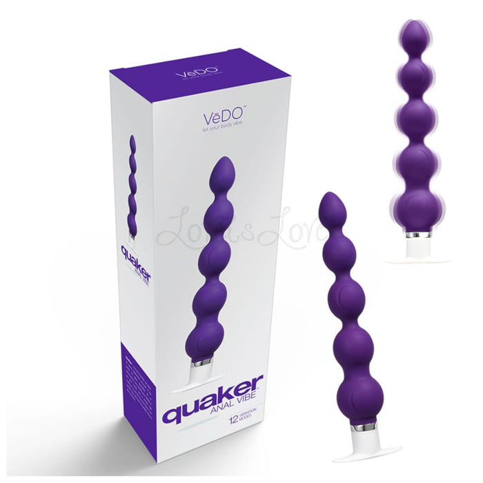 Vedo Quaker Anal Vibrating Beads