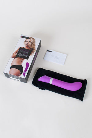 B Swish Bgood Deluxe Curve in Petal Pink or Violet (Newly Replenished) Vibrators - Luxury Vibrators B Swish 