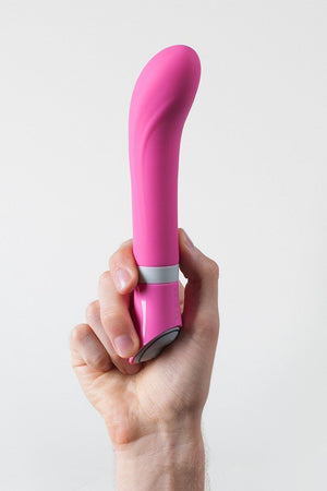 B Swish Bgood Deluxe Curve in Petal Pink or Violet (Newly Replenished) Vibrators - Luxury Vibrators B Swish Petal Pink 