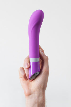 B Swish Bgood Deluxe Curve in Petal Pink or Violet (Newly Replenished) Vibrators - Luxury Vibrators B Swish Violet 