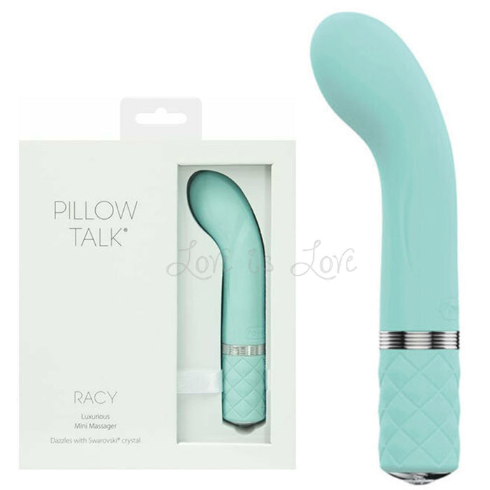 BMS Pillow Talk Racy Mini G-Spot Vibe Teal Or Pink