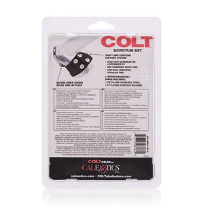 Colt Scrotum Set Cock Rings - Cock & Ball Gear Colt by CalExotics 