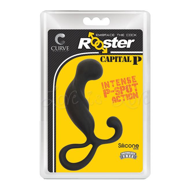 Curve Toys Rooster Capital P Black